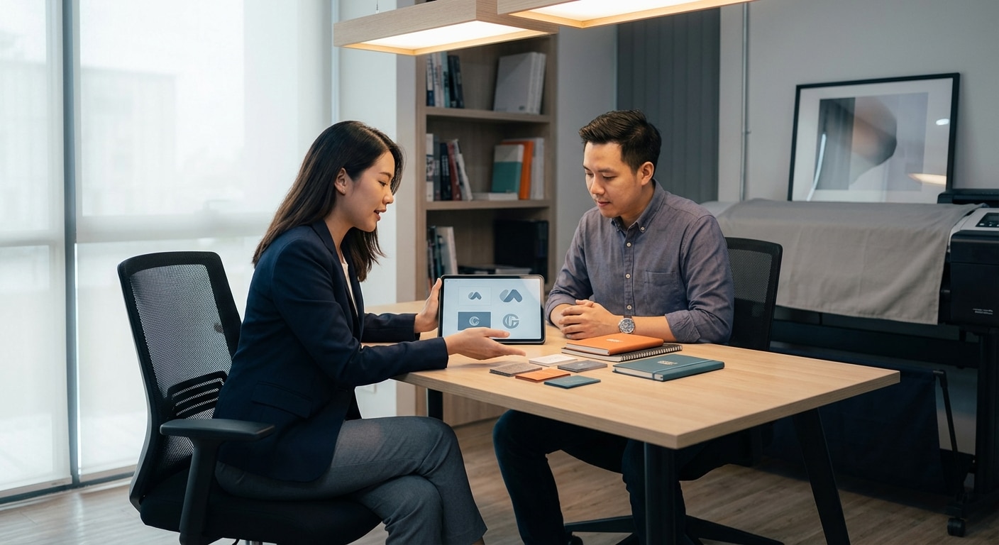 ทริคออกแบบโลโก้และนามบัตร 2026 สร้างความน่าเชื่อถือให้ SME - 2026-sme-logo-business-card