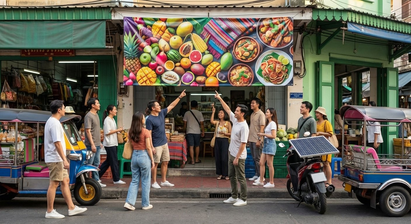 ทิศทางสื่อโฆษณา 2026! ป้ายไวนิลยังฮิต ยืนหนึ่งคู่ธุรกิจ SME - 2026-sme-vinyl-signage-trend