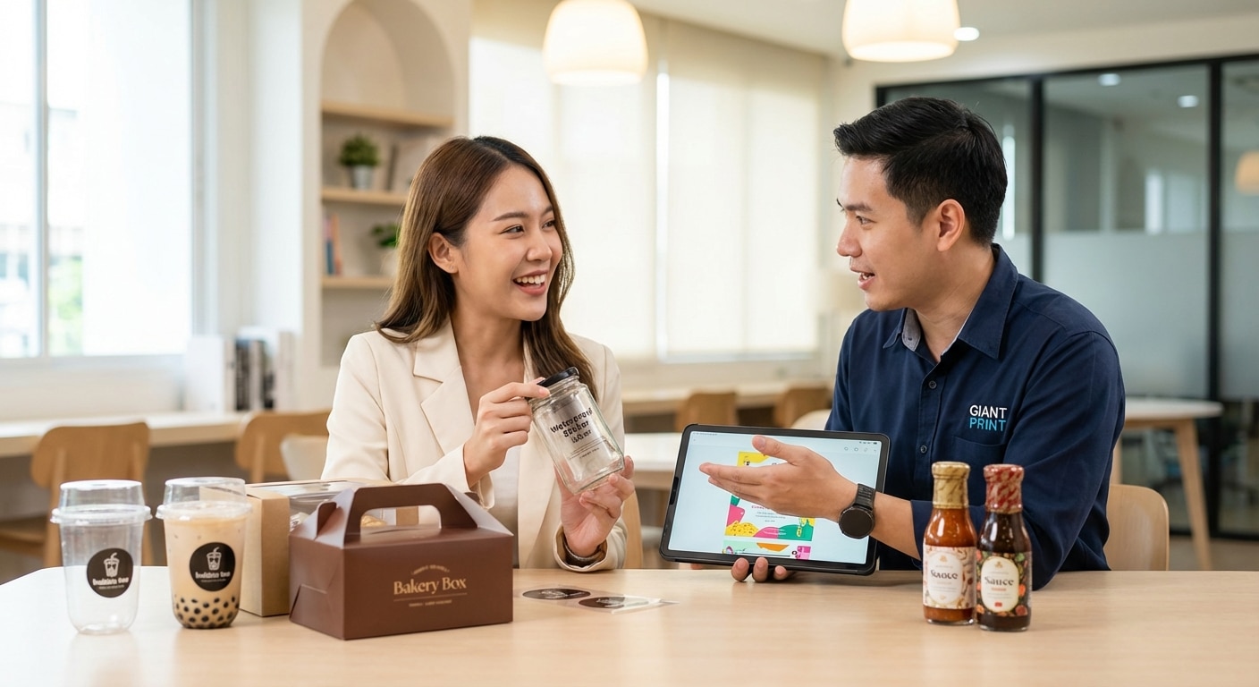 ทริคเลือกสติ๊กเกอร์ฉลากสินค้า 2026 ให้ยอดขาย SME ปัง! - 2026-sticker-label-material-guide