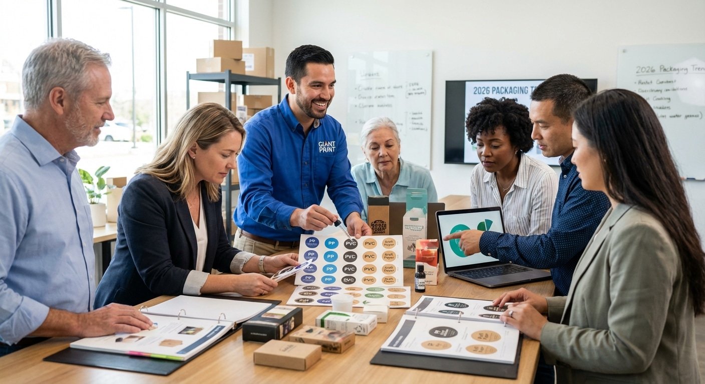 เลือกสติ๊กเกอร์ฉลากสินค้า 2026 อย่างไรให้ปังโดนใจ SME - 2026-sticker-material-guide-sme