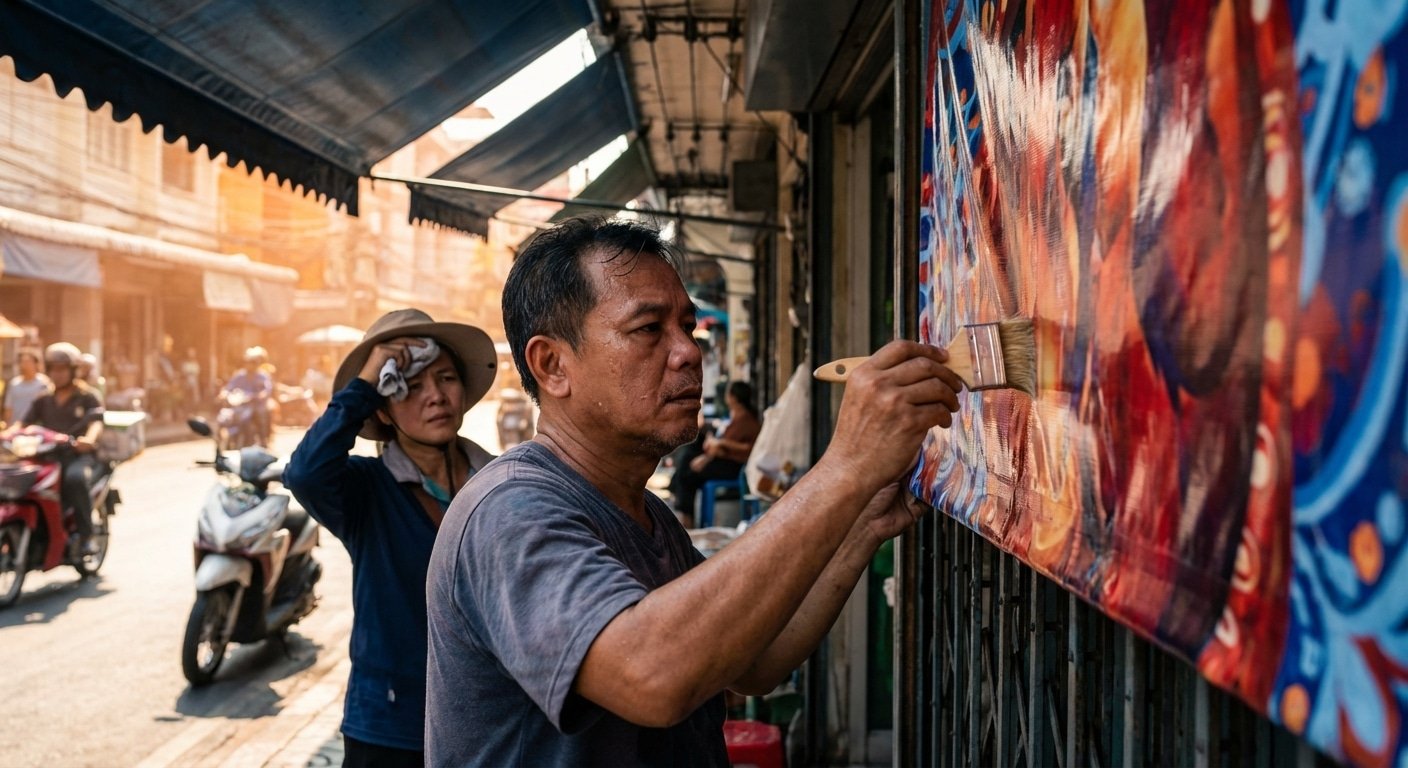 สู้แดดร้อน 2026! วิธีดูแลป้ายไวนิลและสติ๊กเกอร์ให้สีสดทนทาน - 2026-summer-signage-maintenance