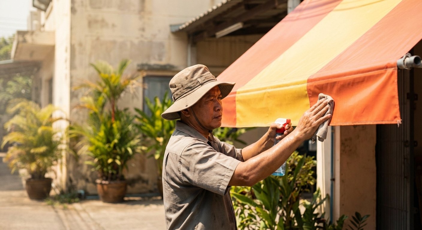 ทริคดูแลป้ายไวนิลรับซัมเมอร์ 2026! ยืดอายุสีสด ไม่ซีดจางไว - 2026-summer-vinyl-sign-maintenance