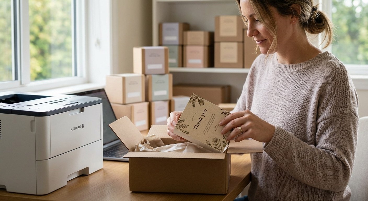 เคล็ดลับปี 2026! ดันยอดซื้อซ้ำด้วย 'การ์ดขอบคุณ' สไตล์ SME - 2026-thank-you-card-marketing