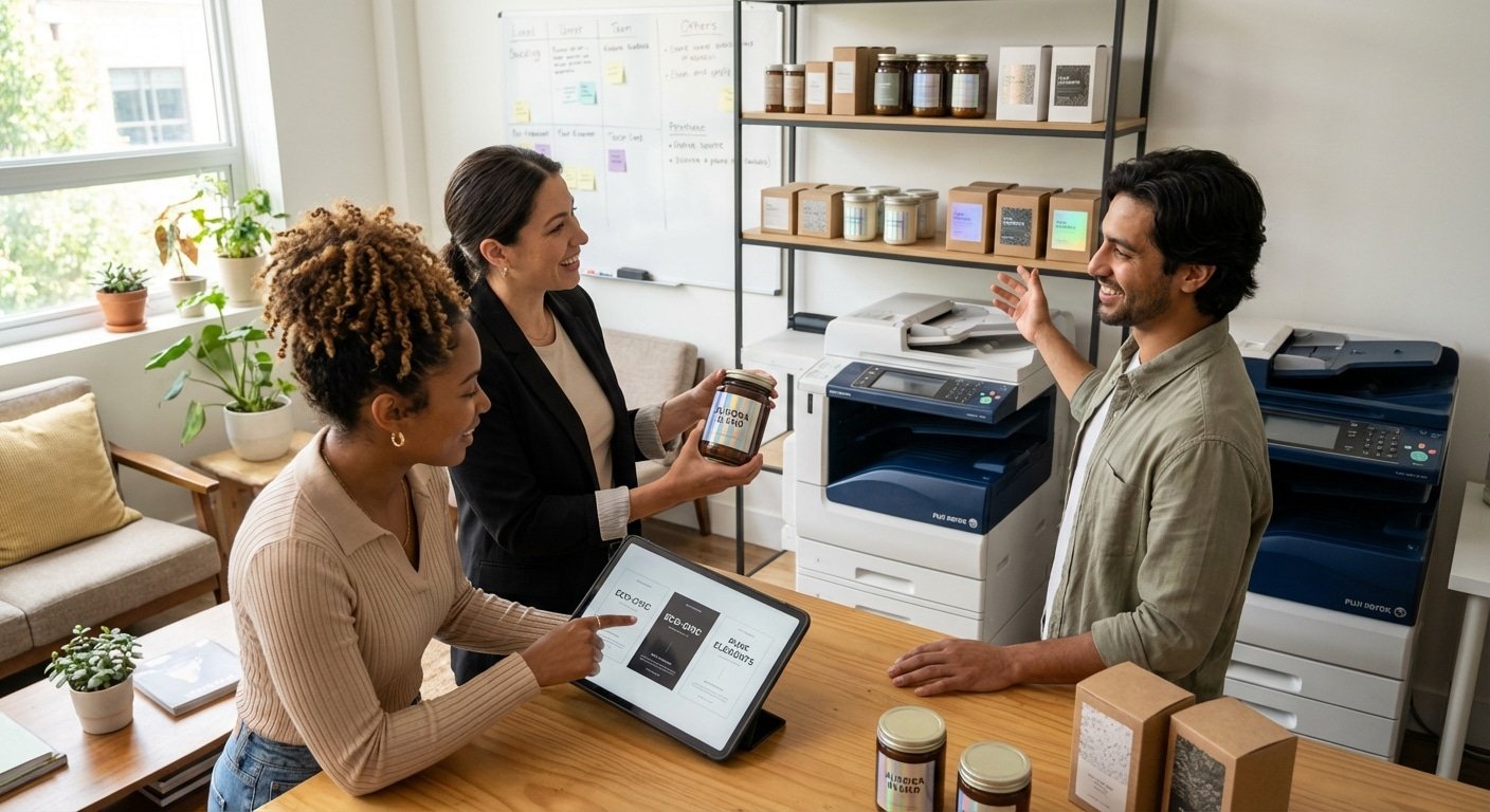 อัปเดต 5 เทรนด์สติ๊กเกอร์ฉลากสินค้าปี 2026 ที่ SME ต้องรู้ - 2026-trending-sticker-label-design