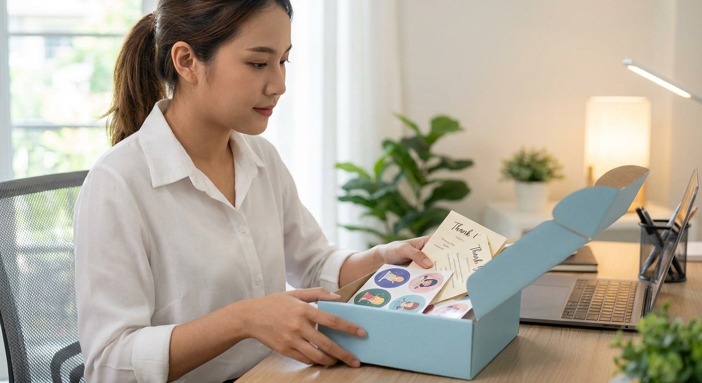 ทริค 2026! ออกแบบสติ๊กเกอร์-นามบัตร สร้าง Unboxing ให้ปัง - 2026-unboxing-sticker-design-tips