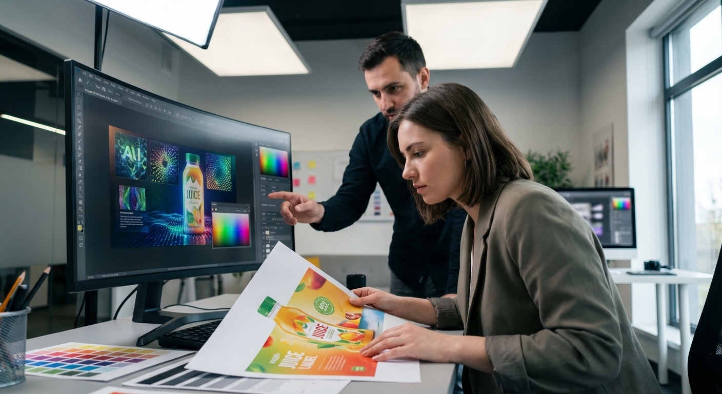 ภาพสวยแต่พิมพ์เละ? วิธีเตรียมไฟล์จาก AI ให้พร้อมส่งโรงพิมพ์ปี 2026 สีไม่เพี้ยน คมชัดเป๊ะ - ai-generated-image-print-file-preparation-guide-2026