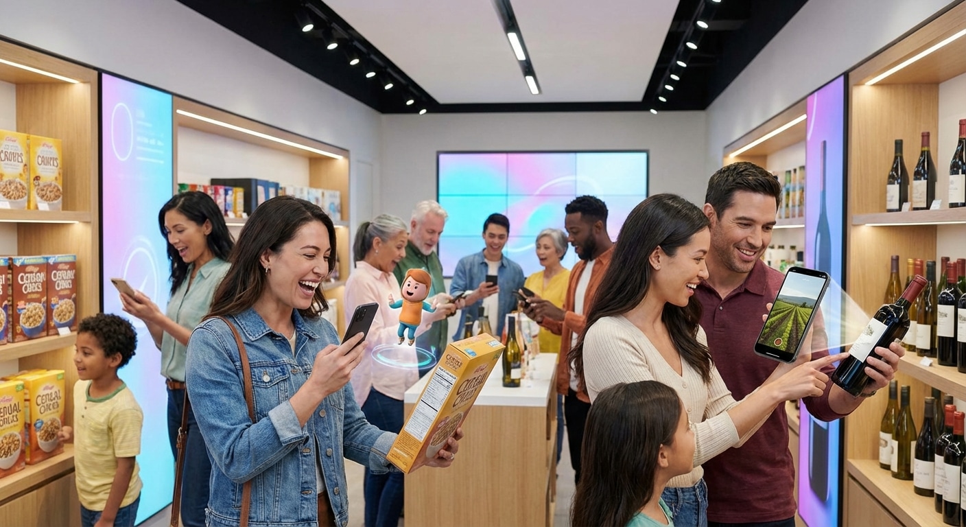 เทรนด์สิ่งพิมพ์ 2026! ฉลากสินค้า AR สแกนปุ๊บทะลุมิติ - ar-interactive-packaging-trend-2026