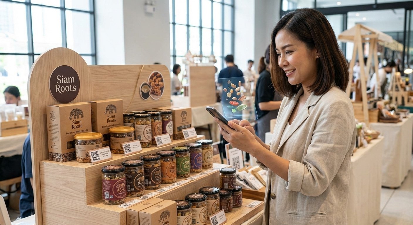 เทรนด์สิ่งพิมพ์ 2026: ฉลากสินค้า AR เชื่อมโลกจริงและดิจิทัล - ar-smart-label-trend-2026