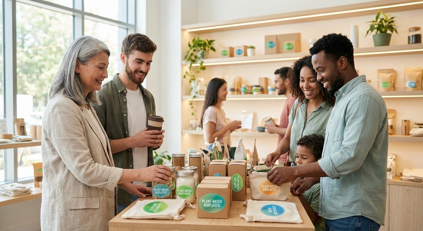 เจาะเทรนด์ Packaging 2026! 'สติ๊กเกอร์ย่อยสลายได้' วัสดุจากพืชที่แบรนด์รักษ์โลกต้องใช้ - biodegradable-plant-based-sticker-trend-2026