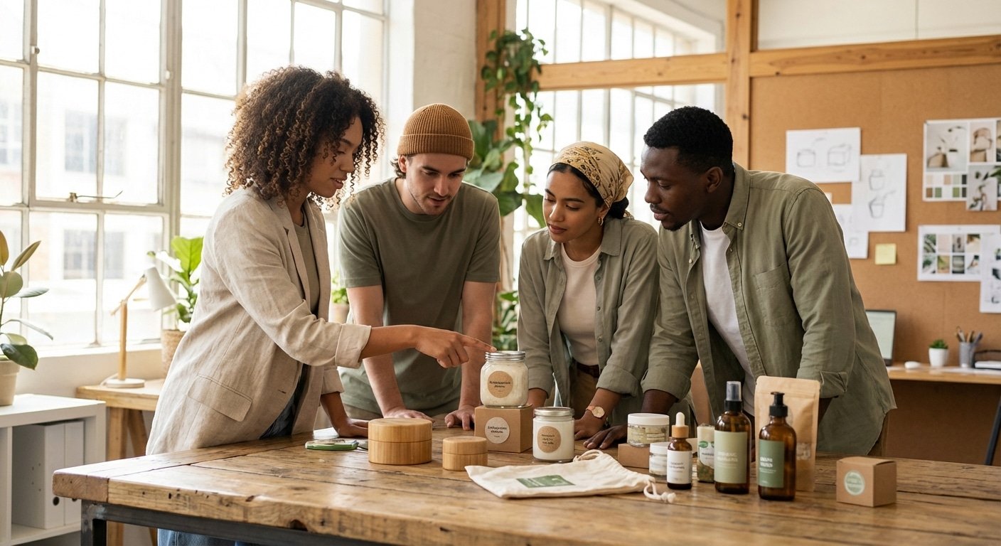 เทรนด์ 2026 ต้องรักษ์โลก! รู้จัก 'สติ๊กเกอร์ย่อยสลายได้' เปลี่ยนแบรนด์ให้ Green มัดใจลูกค้า Gen Z - biodegradable-sticker-eco-friendly-packaging-trend-2026