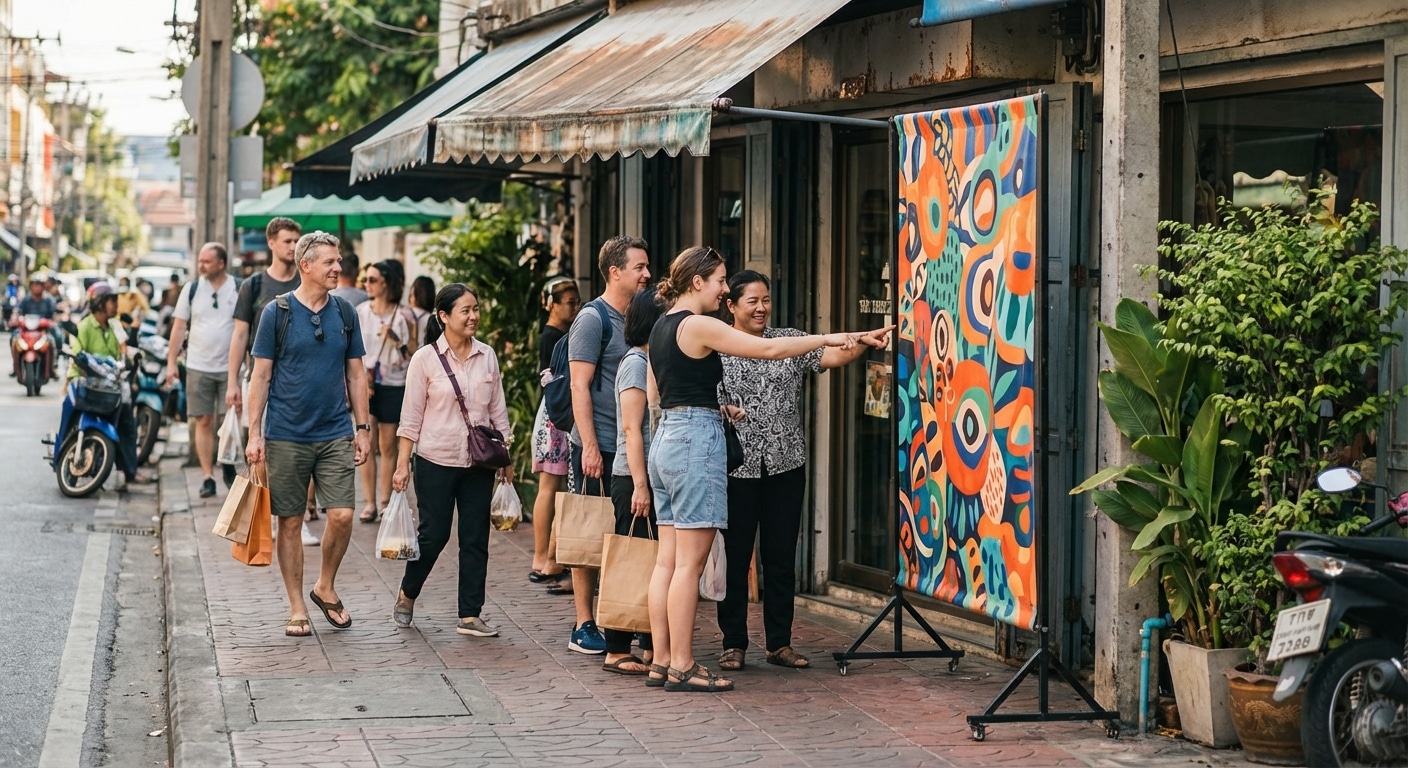 เพิ่มยอดขายหน้าร้านด้วยป้ายโฆษณา เทคนิคฉบับ SME - boost-offline-sales-signage