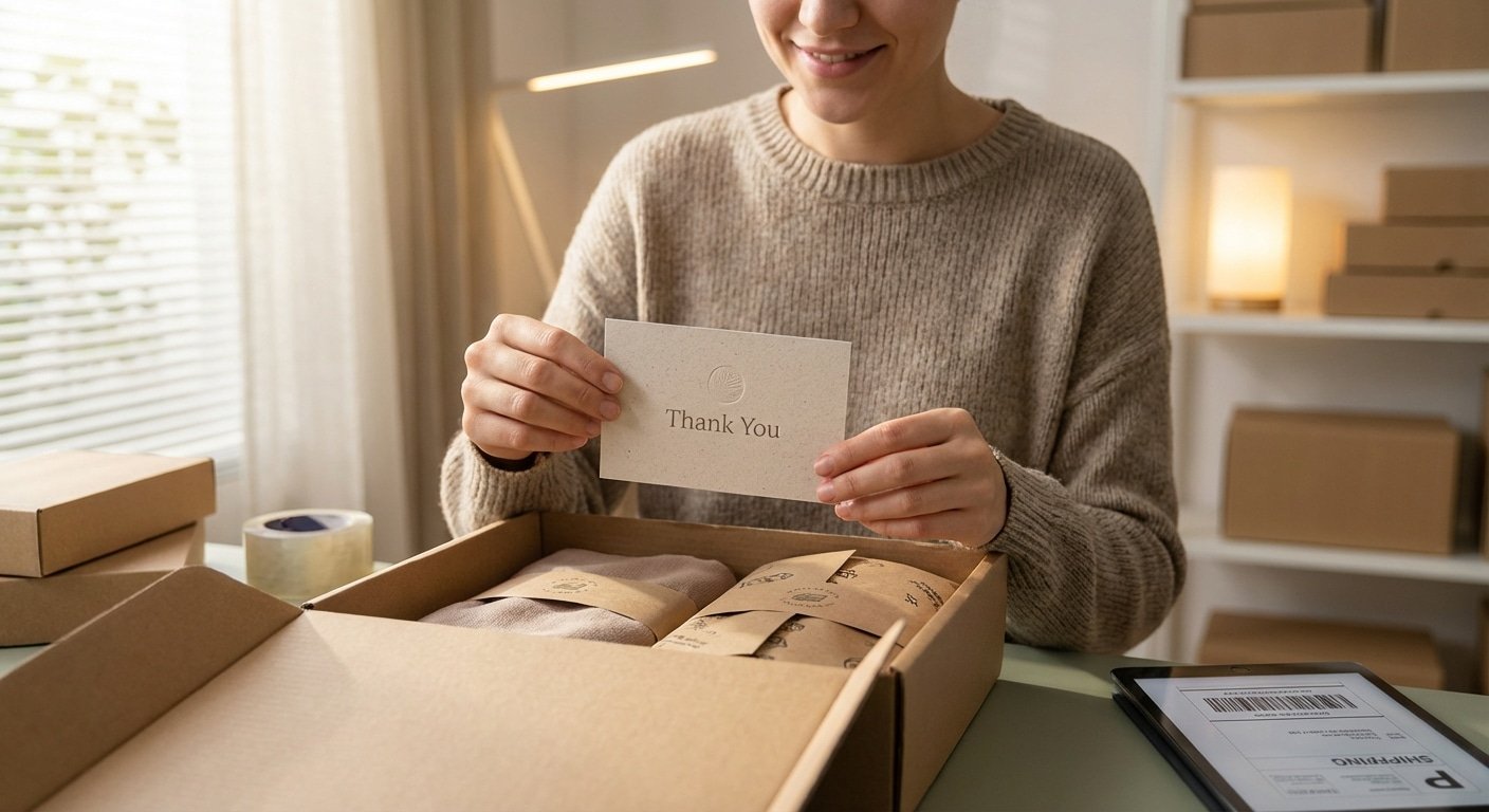 ปั๊มยอดซื้อซ้ำปี 2026! ด้วย 'Thank You Card' ใบจิ๋วแต่ทรงพลัง - boost-repeat-sales-thank-you-card-2026