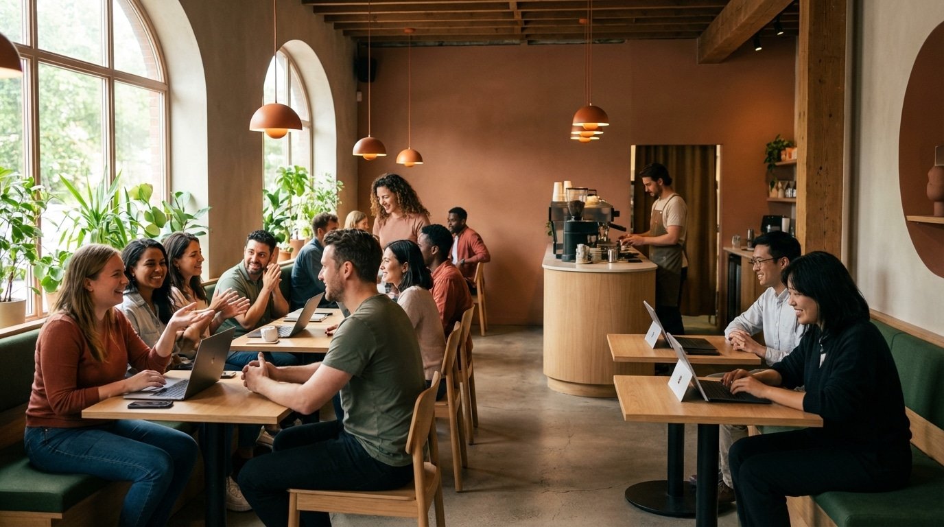 สร้างแบรนด์คาเฟ่ 2026! ทริคออกแบบโลโก้และเมนูให้ลูกค้าจำ - cafe-logo-menu-design-2026