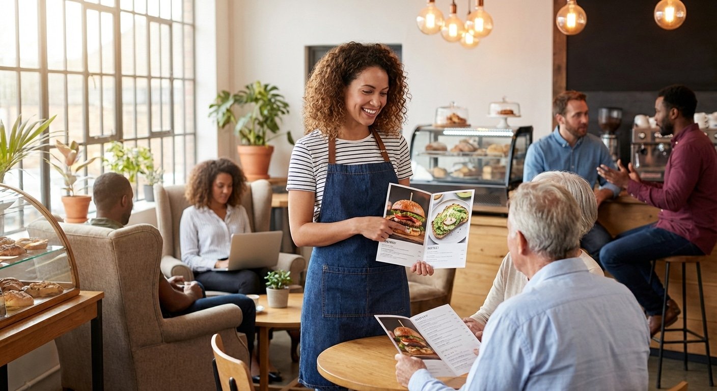 ทริคออกแบบเมนูอาหาร 2026 ดันยอดขายร้านคาเฟ่ SME - cafe-menu-design-marketing