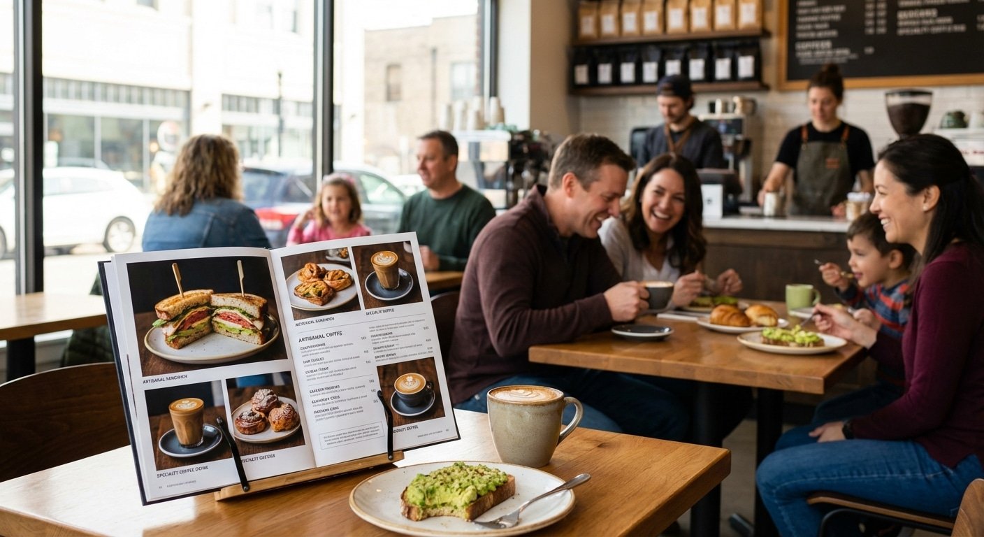 เทคนิคพิมพ์เมนูคาเฟ่ ภาพคมชัดสีสด กระตุ้นยอดขาย SME - cafe-menu-printing-tips