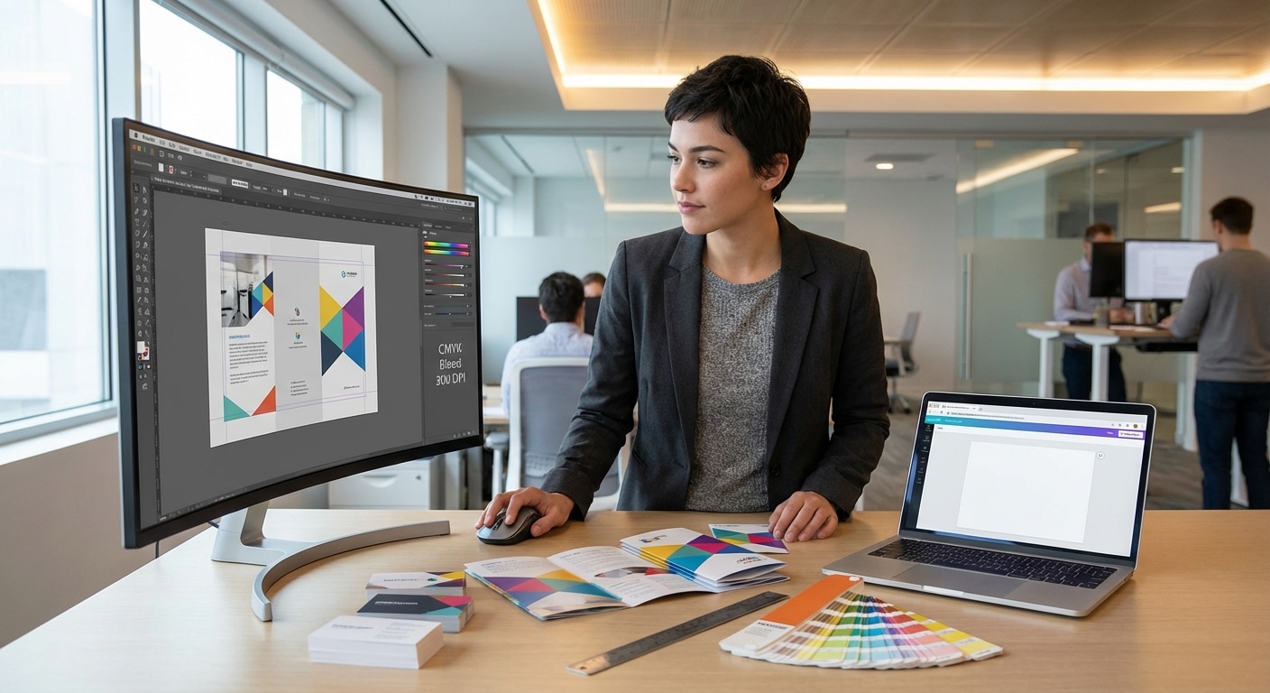 ออกแบบใน Canva แล้วภาพแตก สีเพี้ยน? 5 เช็กลิสต์เตรียมไฟล์ส่งโรงพิมพ์ฉบับปี 2026 - canva-print-file-preparation-guide-2026