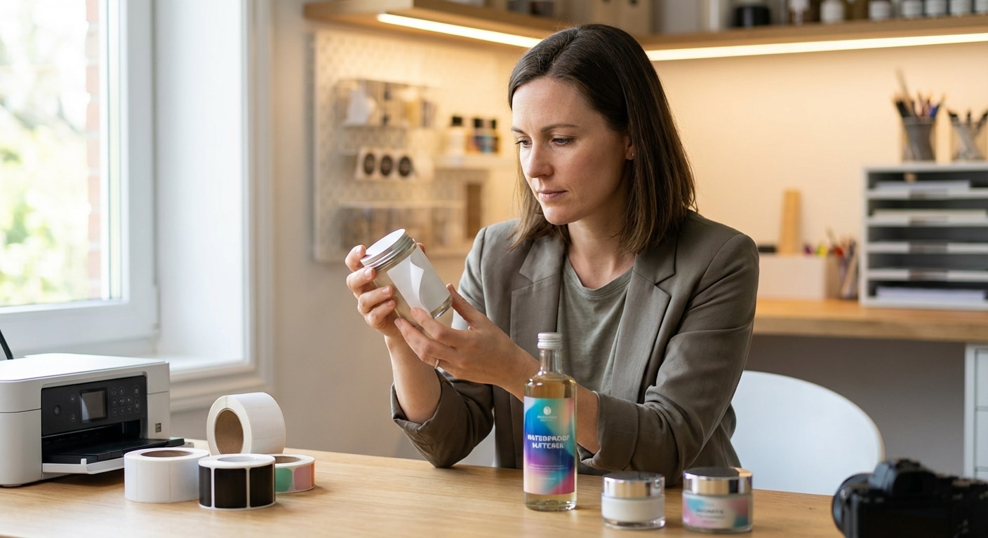 เลือกสติ๊กเกอร์ฉลากสินค้าแบบไหนดี? ให้ติดทน ไม่ลอกร่อน - choose-product-sticker-labels