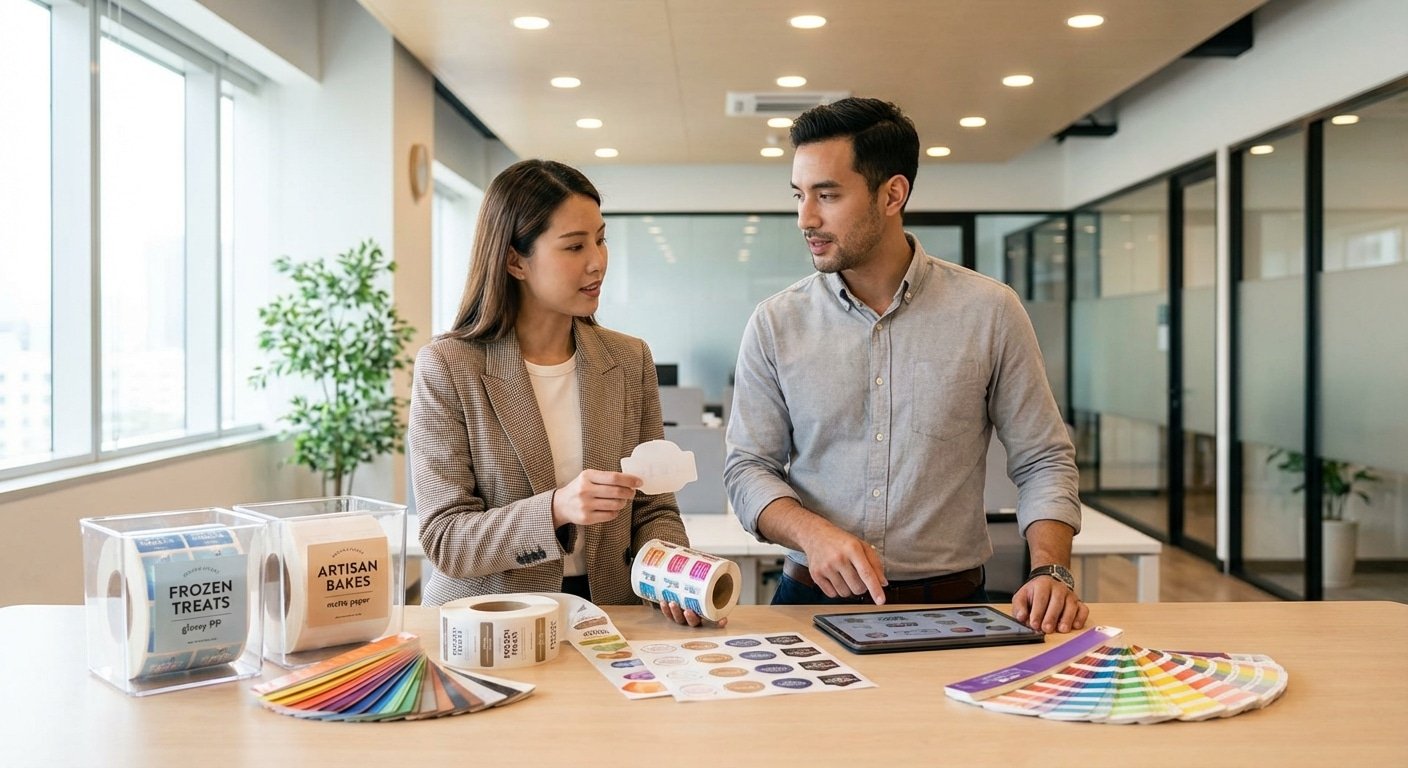 เคล็ดลับเลือกสติ๊กเกอร์ฉลากสินค้าปี 2026 ให้เหมาะกับธุรกิจ - choose-right-product-sticker-2026