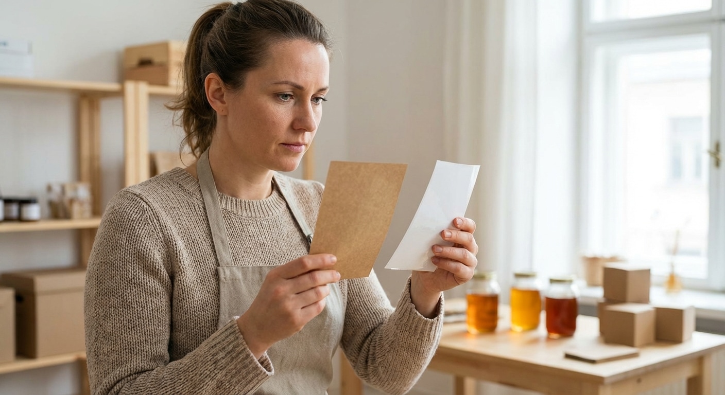 สติ๊กเกอร์กระดาษ vs กันน้ำ เลือกแบบไหนให้เหมาะกับสินค้า? - choose-right-product-sticker