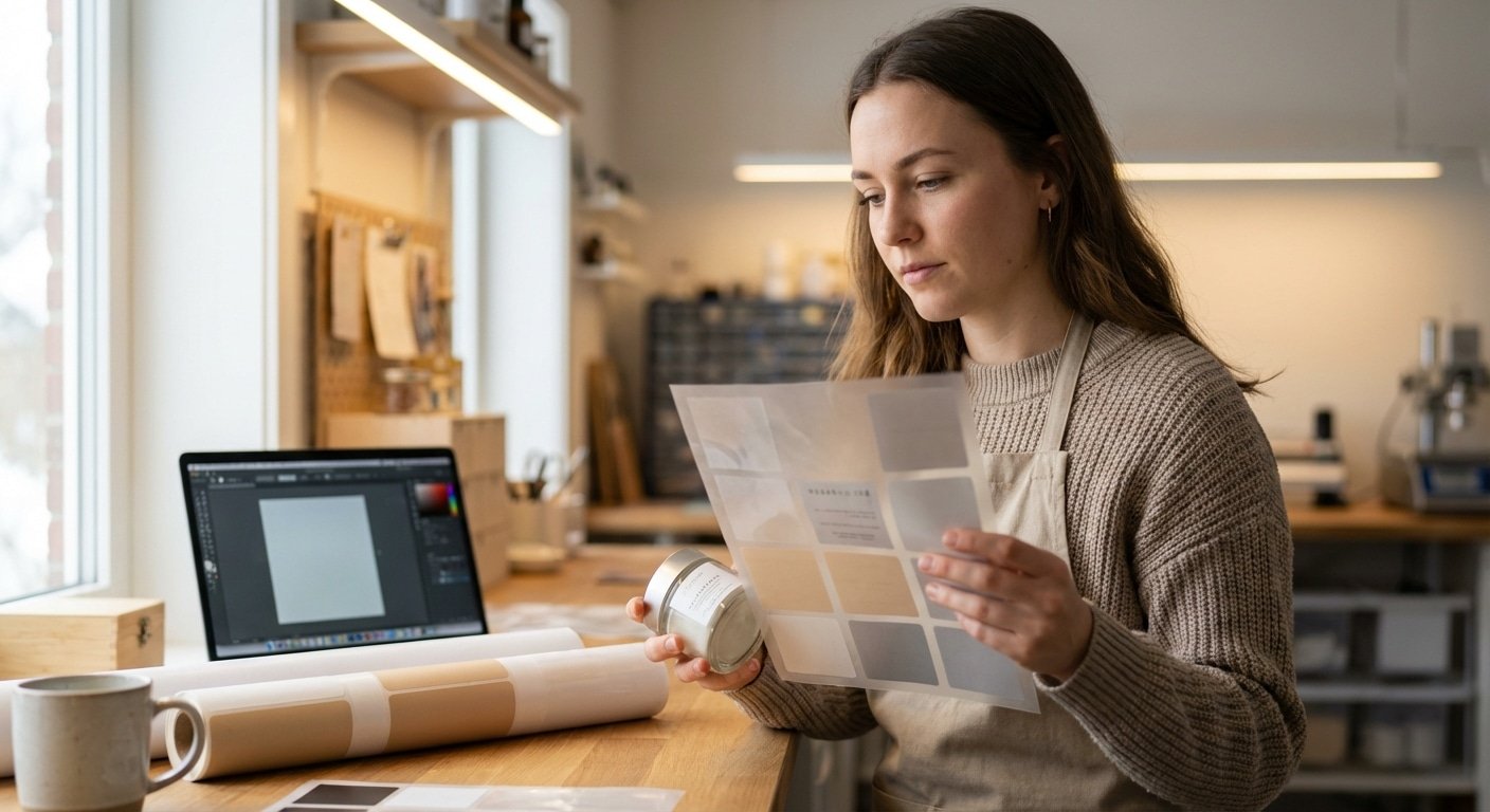 เลือกสติ๊กเกอร์ติดสินค้าแบบไหนดี? กันน้ำ ทนทาน แบรนด์ดูแพง - choose-right-product-sticker-label