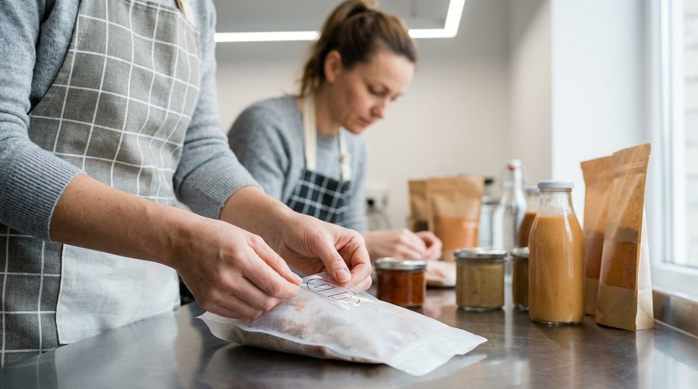 เลือกสติ๊กเกอร์ฉลากสินค้ายังไง? ให้ติดแน่น ทนแช่แข็ง ไม่ลอก - choose-right-product-sticker-label