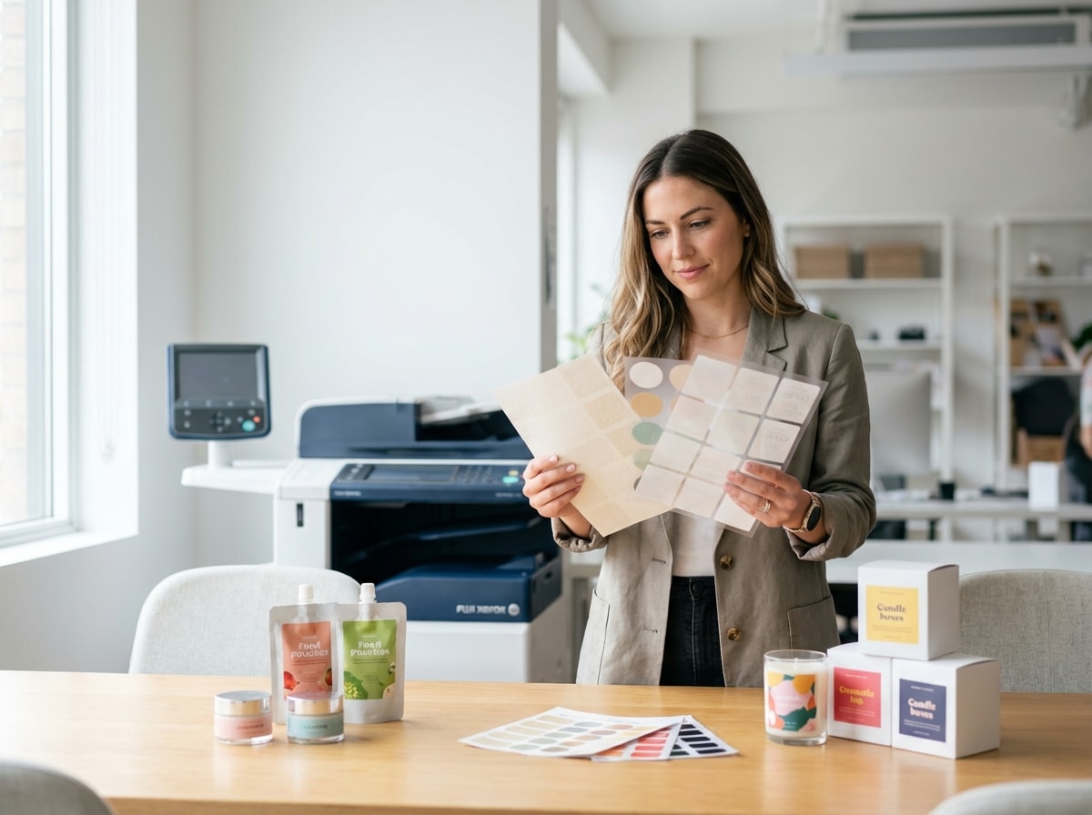 เลือกสติ๊กเกอร์ฉลากสินค้ายังไง ให้เหมาะกับแบรนด์ SME - choose-right-sticker-label-sme