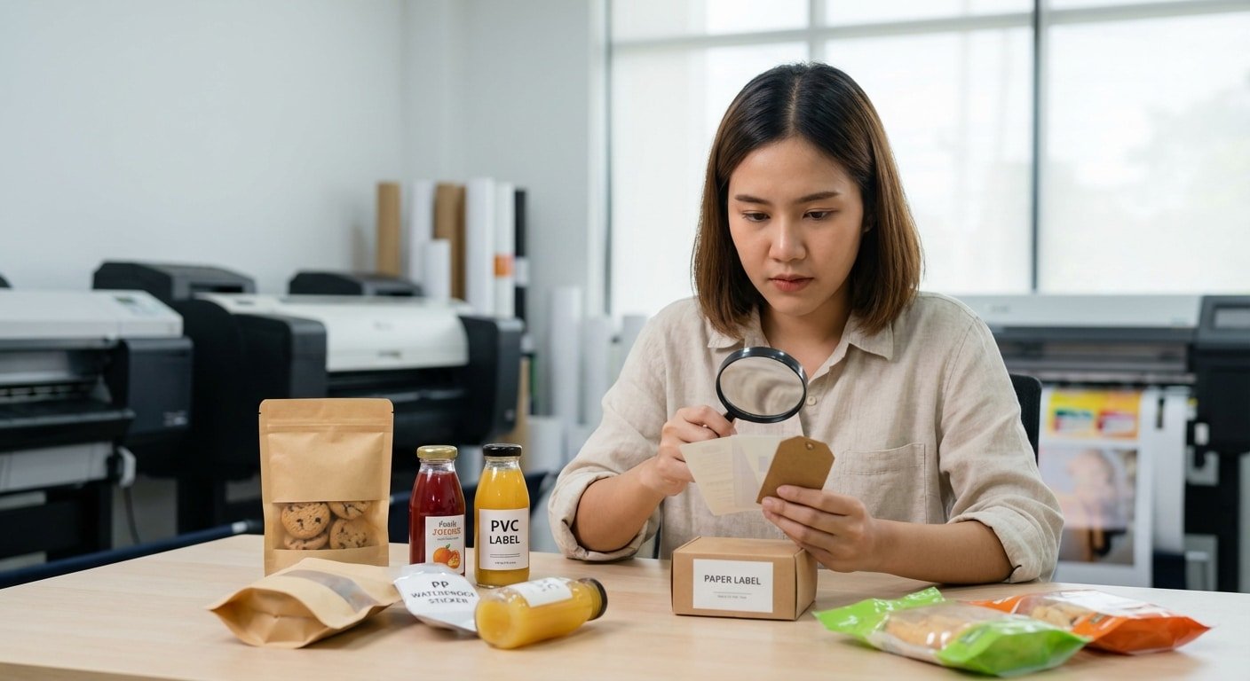 เลือกสติ๊กเกอร์แบบไหนให้ปัง? เจาะลึกวัสดุฉลากสินค้า - choose-right-sticker-material