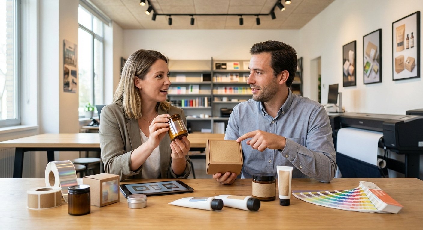 สติ๊กเกอร์ PP vs กระดาษ เลือกแบบไหนให้เหมาะกับสินค้า? - choose-right-sticker-material