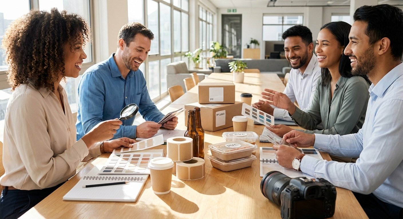 กระดาษ vs PP vs PVC เลือกสติ๊กเกอร์แบบไหนให้ปัง! - choose-right-sticker-material