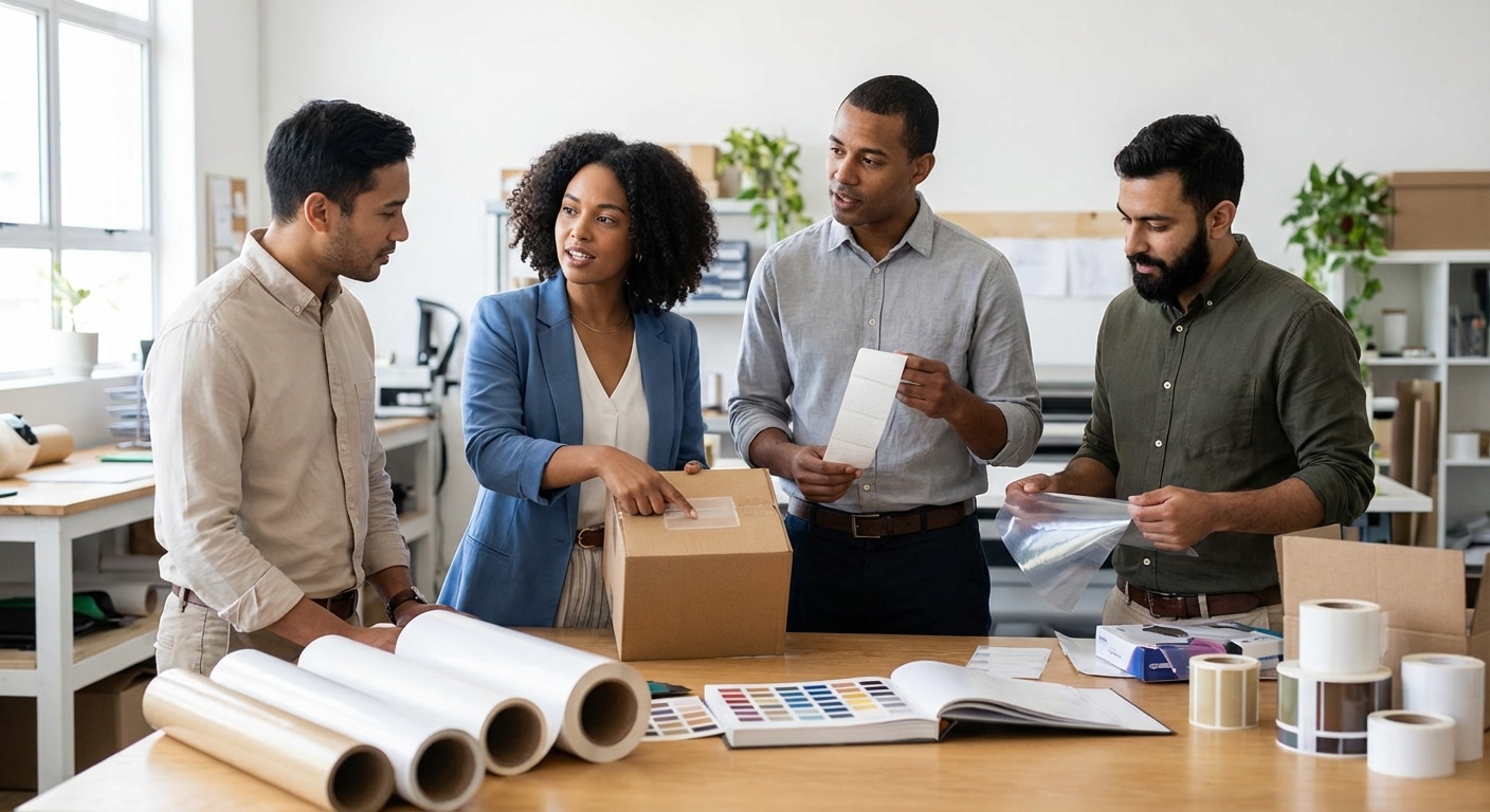 สติ๊กเกอร์ PP vs PVC vs กระดาษ เลือกแบบไหนให้เป๊ะติดทน? - choose-right-sticker-material-guide