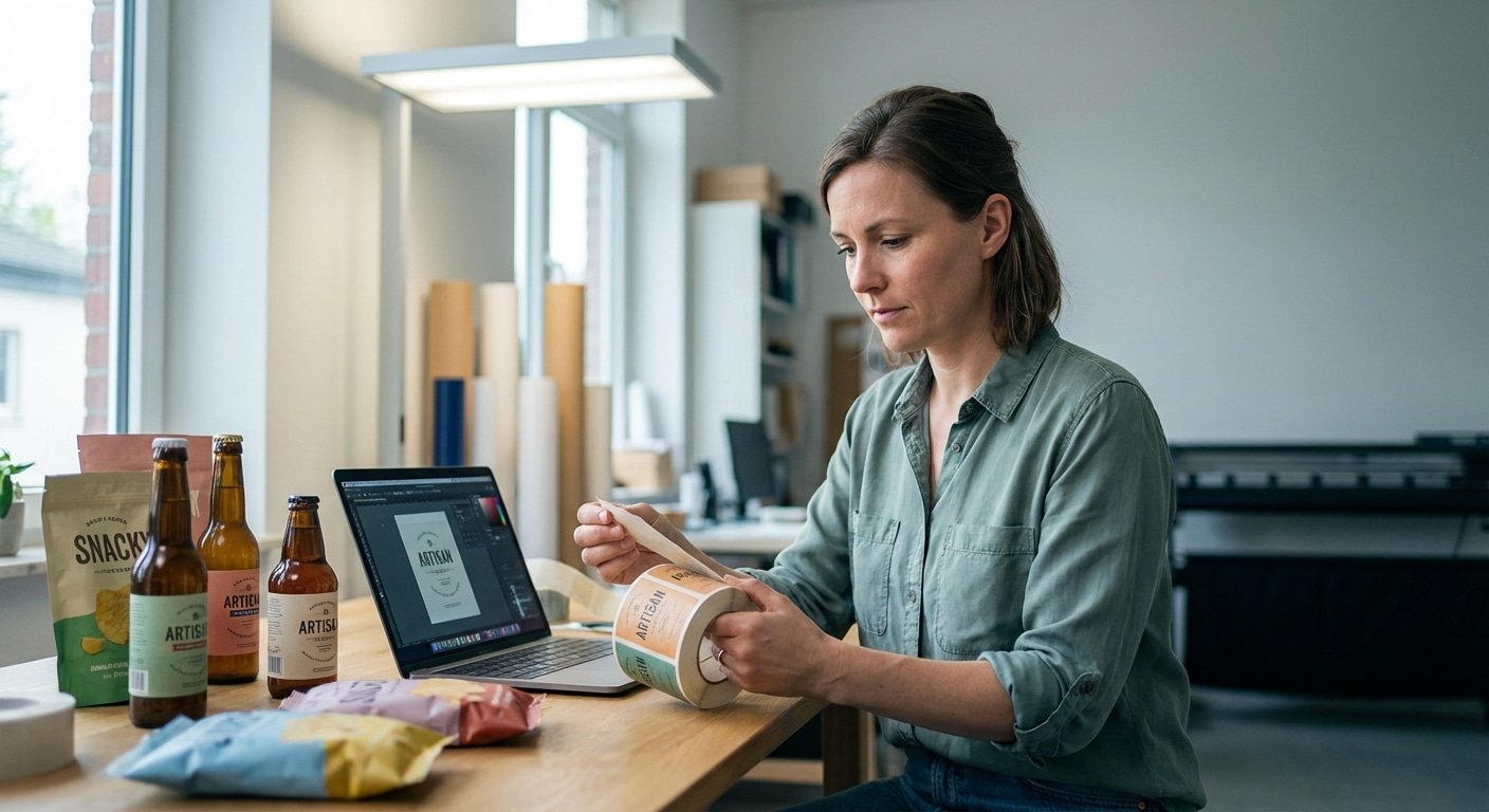 วิธีเลือกเนื้อสติ๊กเกอร์ฉลากสินค้า ให้ปังและเหมาะกับ SME - choose-right-sticker-material-sme