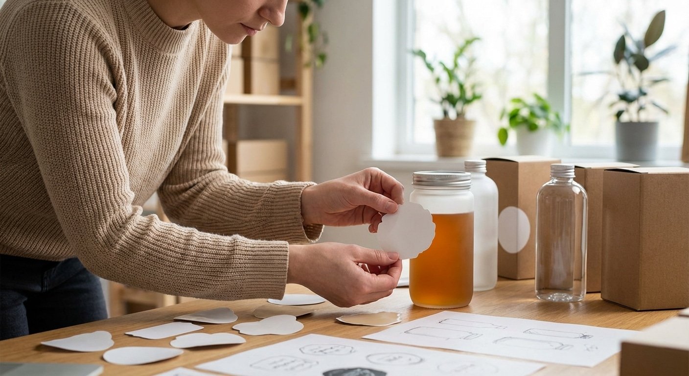 เลือกทรงไดคัทสติ๊กเกอร์อย่างไร ให้ฉลากสินค้าดูแพงและโดดเด่น - choose-sticker-diecut-shape