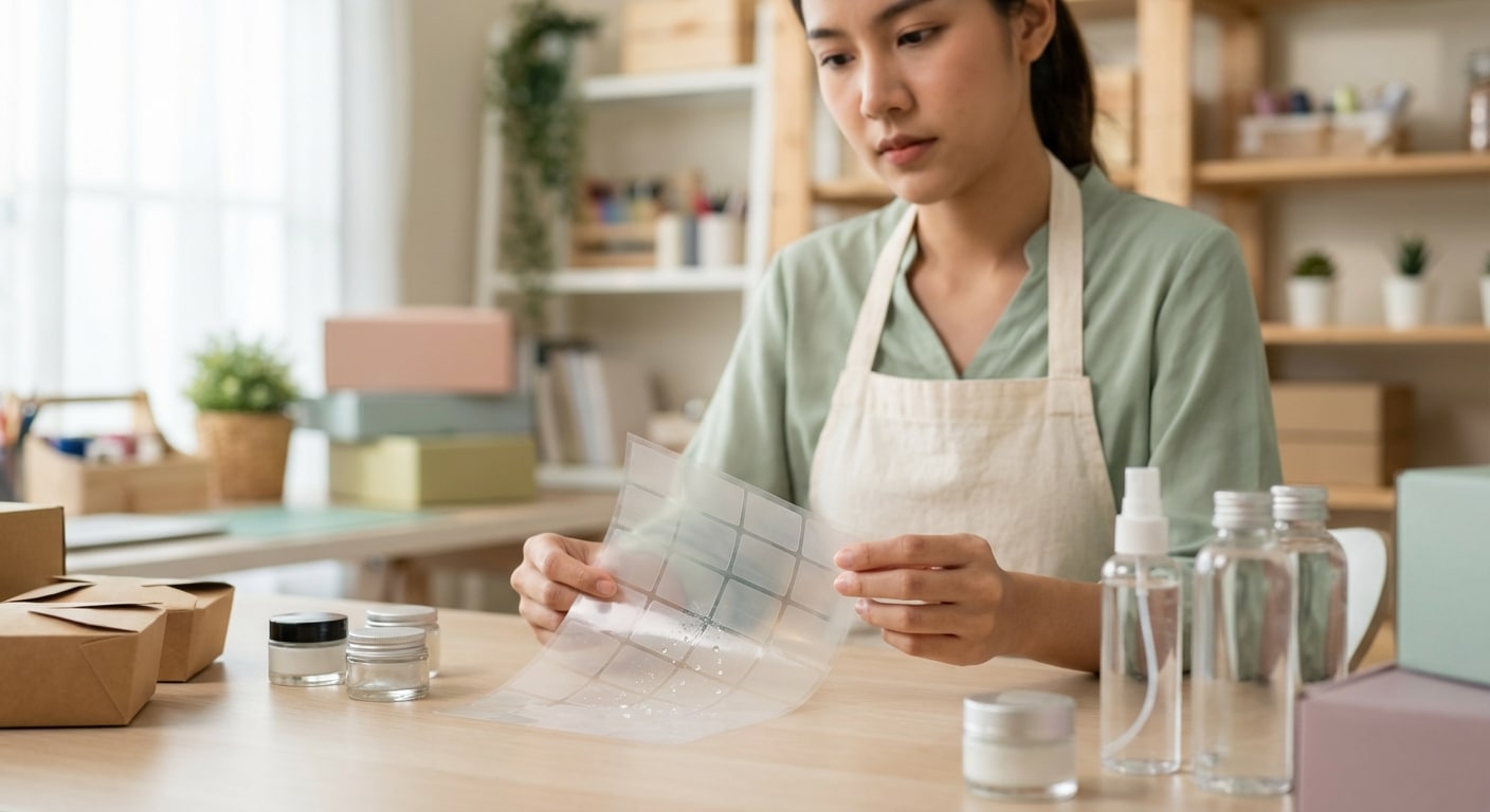 วิธีเลือกสติ๊กเกอร์ฉลากสินค้าให้ติดทน กันน้ำ ไม่ลอก! - choose-sticker-label-material