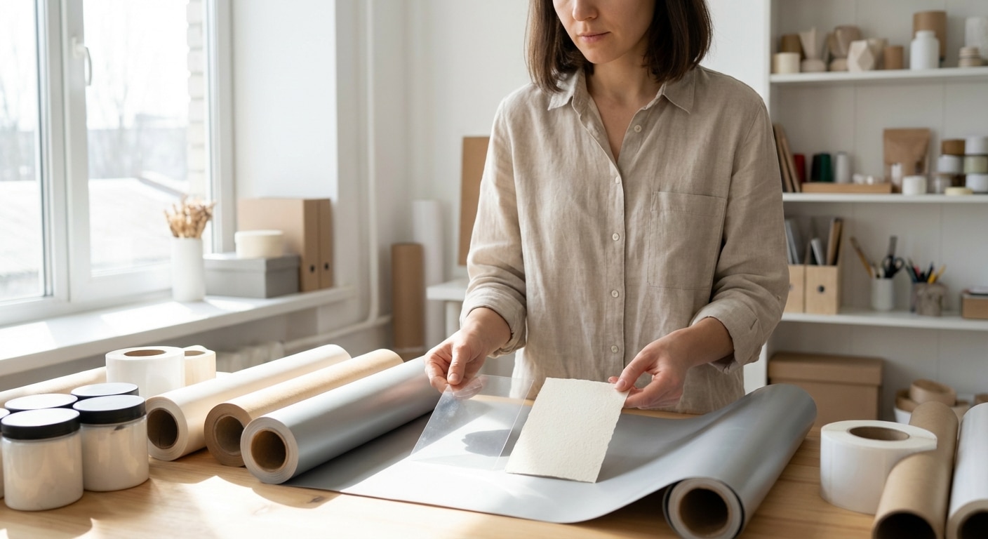 เลือกวัสดุสติ๊กเกอร์ฉลากสินค้าอย่างไร ให้เหมาะกับ SME - choose-sticker-material-sme