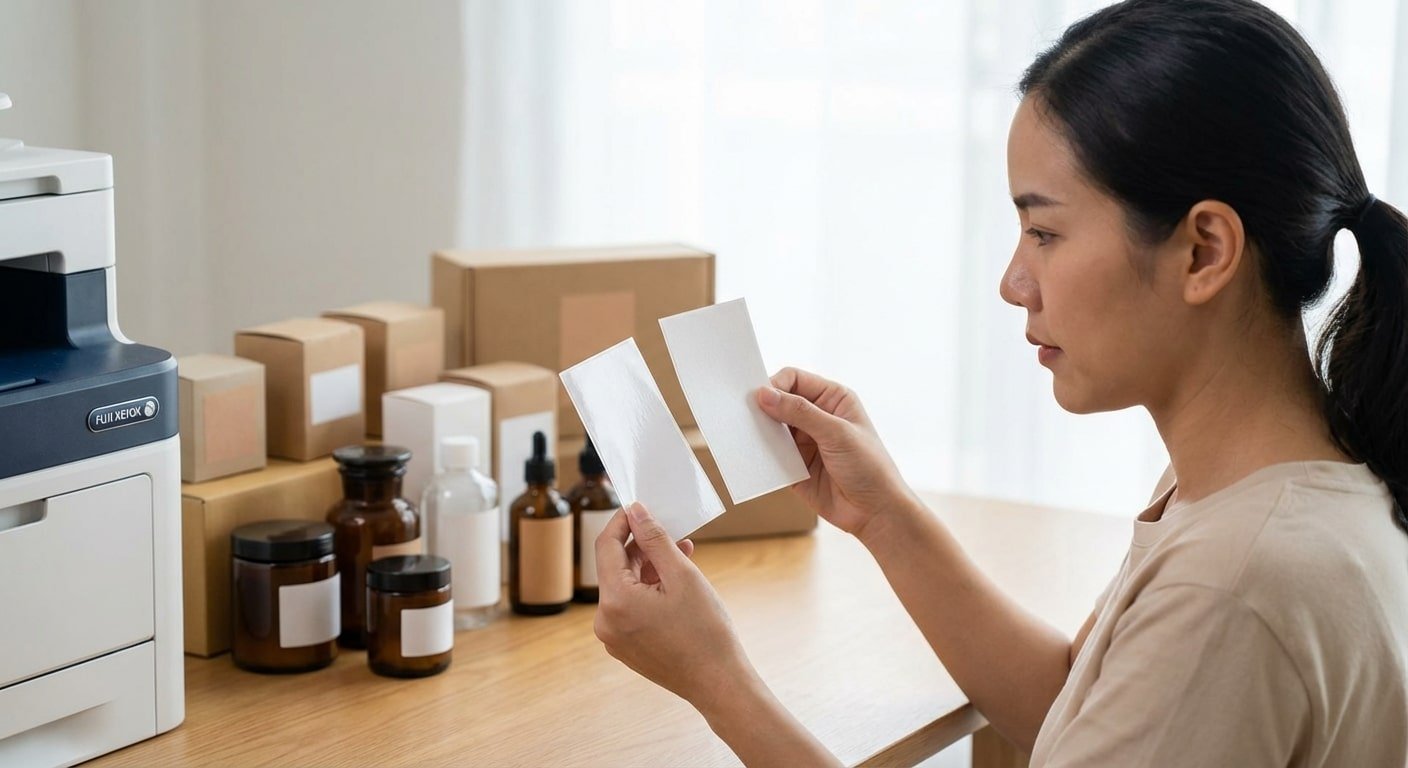 เจาะลึกสติ๊กเกอร์ PP vs PVC เลือกแบบไหนติดสินค้าแล้วปัง? - choose-sticker-pp-vs-pvc