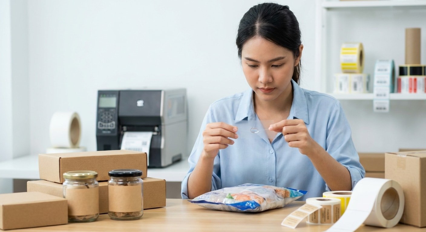 เคล็ดลับเลือกสติ๊กเกอร์ฉลากสินค้า ทนน้ำ-แช่แข็ง สำหรับ SME - choosing-waterproof-sticker-labels