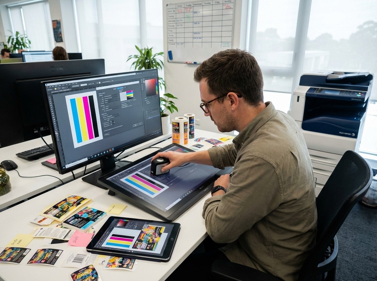 ไขความลับ CMYK! ตั้งค่าไฟล์พิมพ์ฉลากสินค้าให้สีสด ไม่เพี้ยน - cmyk-color-sticker-printing