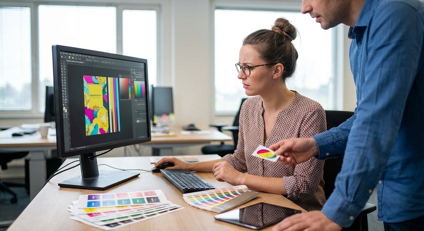 ตั้งค่าสี CMYK vs RGB ก่อนพิมพ์สติ๊กเกอร์ หมดปัญหาสีเพี้ยน - cmyk-vs-rgb-printing-guide