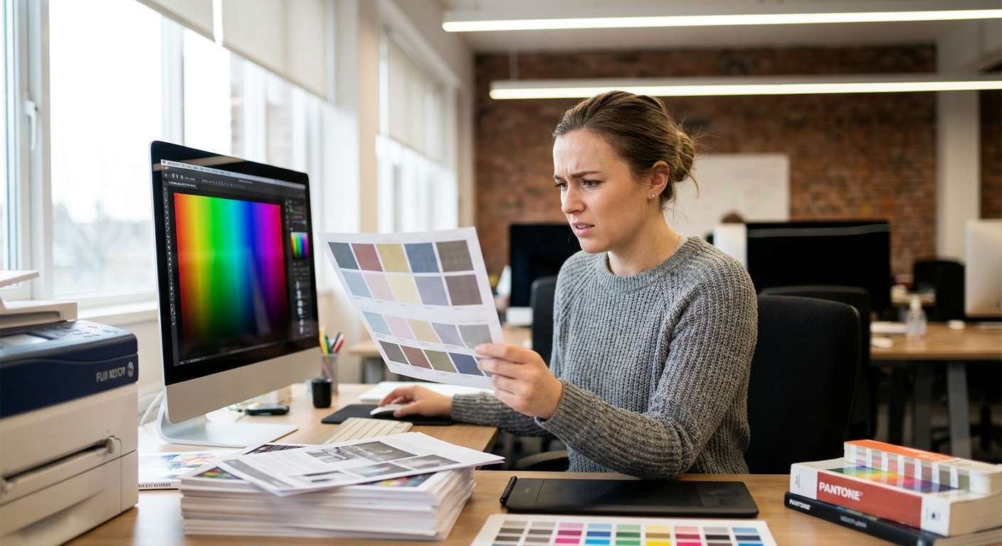 CMYK vs RGB ต่างกันยังไง? ทำไมสีหน้าจอไม่ตรงกับงานพิมพ์ - cmyk-vs-rgb-printing-guide