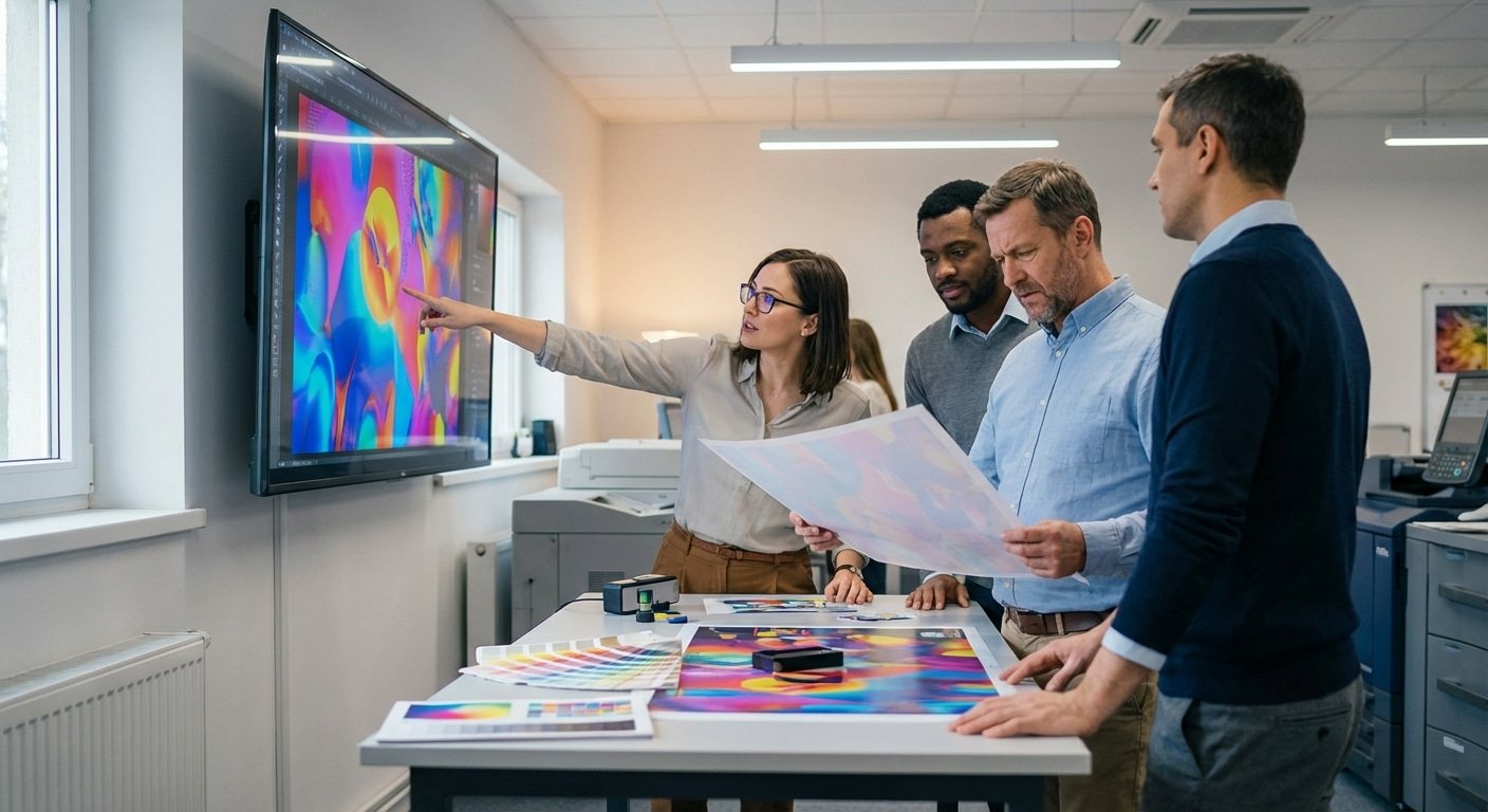 จบปัญหาสีเพี้ยน! รู้จัก CMYK vs RGB ก่อนส่งไฟล์พิมพ์ ฉบับปี 2026 - cmyk-vs-rgb-printing-guide-2026