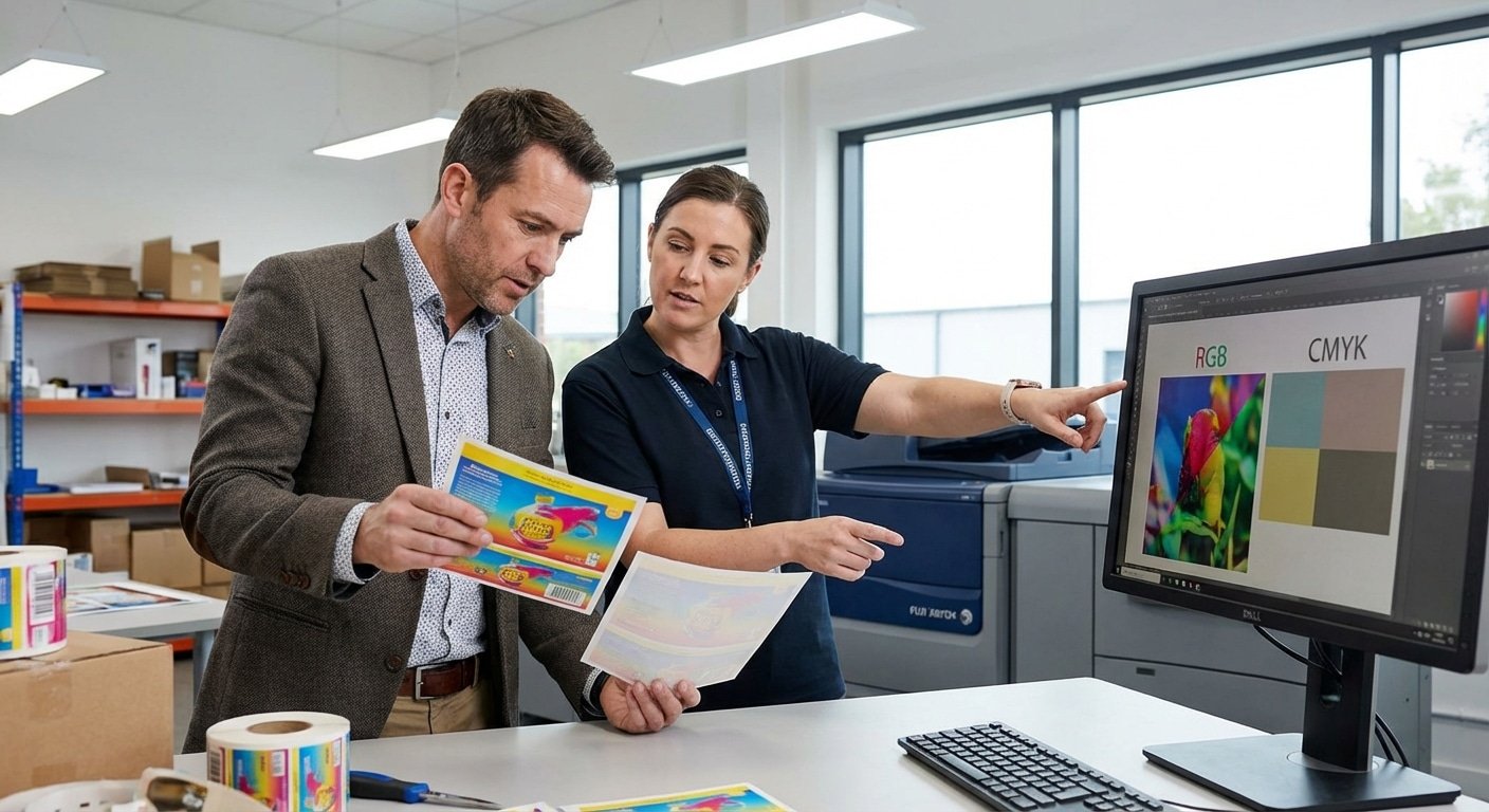 ไขความลับ CMYK vs RGB! สั่งพิมพ์ฉลากอย่างไรไม่ให้สีเพี้ยน - cmyk-vs-rgb-printing-knowledge