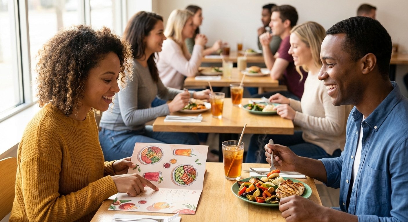 เทคนิคเลือกสีฉลากสินค้าและเมนูอาหาร สั่งจิตให้ลูกค้าหิว - color-psychology-food-label