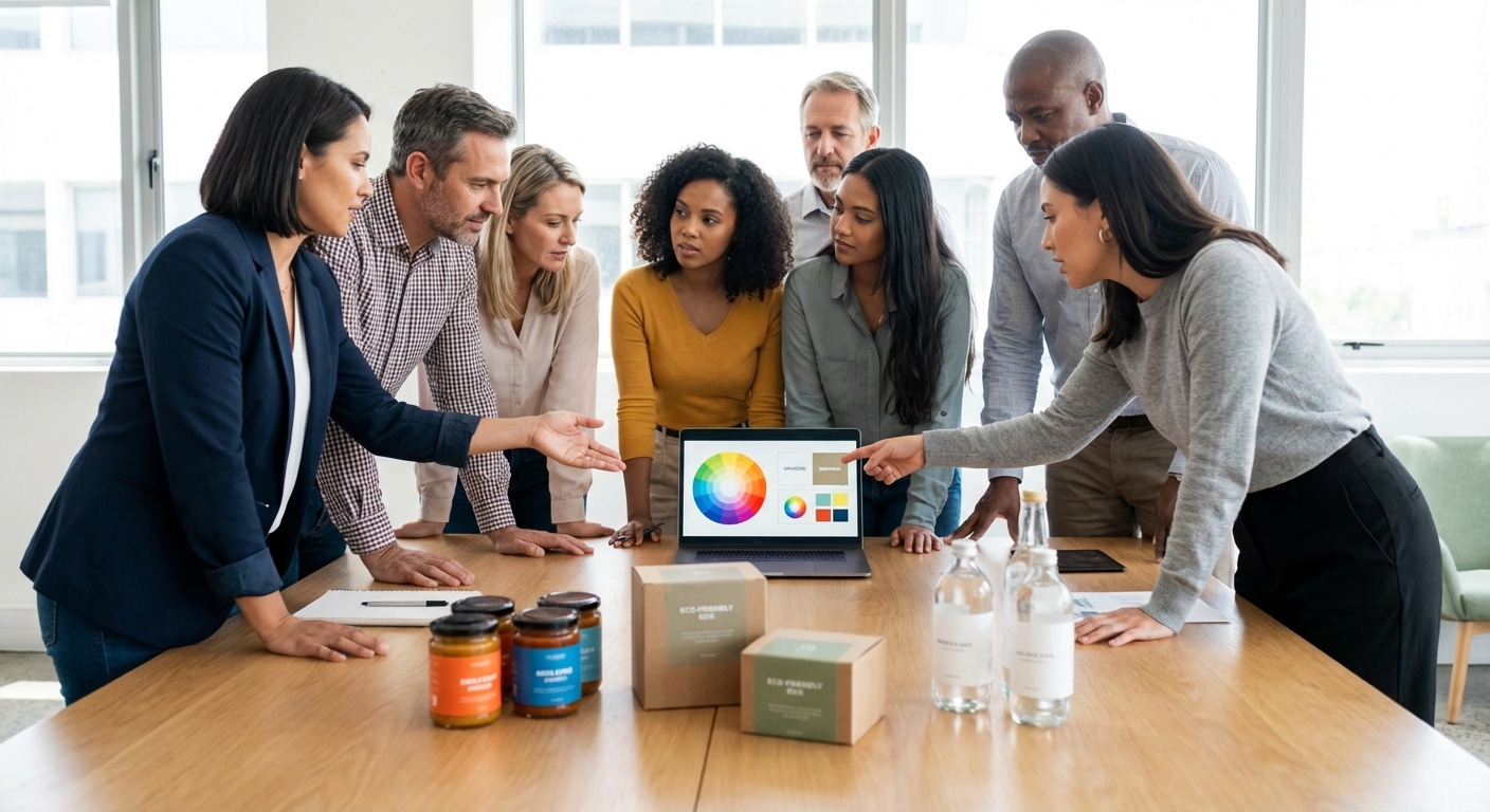 จิตวิทยาการใช้สีออกแบบฉลากสินค้า เทคนิคสร้างแบรนด์ SME - color-psychology-label-design-sme