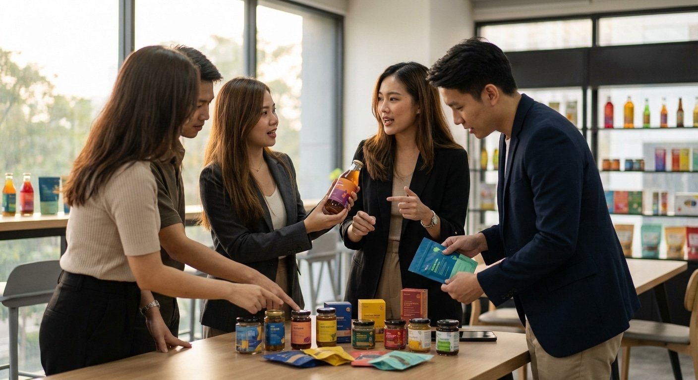 จิตวิทยาการใช้สีบนฉลากสินค้า! กระตุ้นยอดขาย SME ปี 2026 - color-psychology-label-design