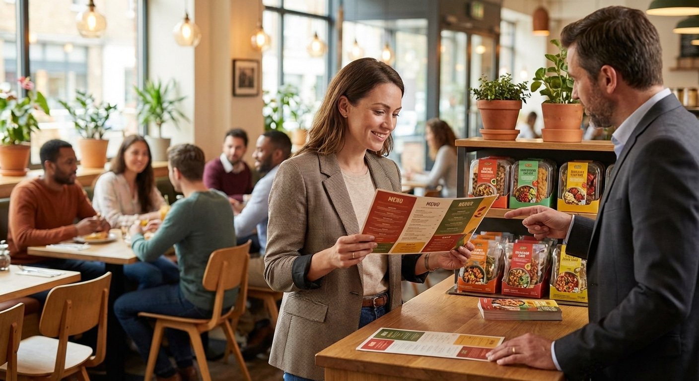 จิตวิทยาสีบนฉลากสินค้าและเมนู กระตุ้นยอดขายให้ SME - color-psychology-label-menu