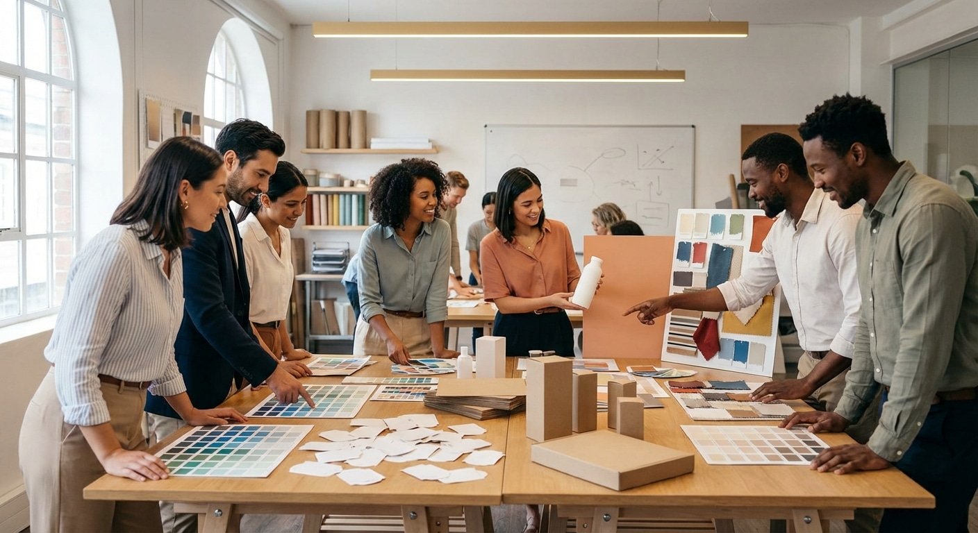 จิตวิทยาสีโลโก้และฉลากสินค้า มัดใจลูกค้า SME ปี 2026 - color-psychology-logo-label