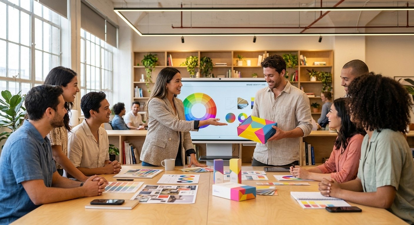 ทริคเลือกสีโลโก้และบรรจุภัณฑ์ ดึงดูดลูกค้า SME ปี 2026 - color-psychology-packaging-logo