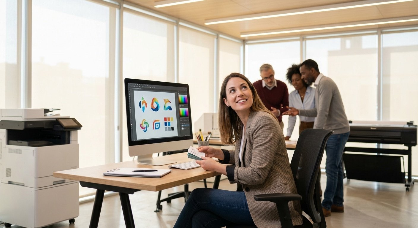 ทฤษฎีสี 2026: เลือกสีโลโก้และนามบัตรอย่างไรให้ลูกค้าจำ - color-theory-logo-namecard