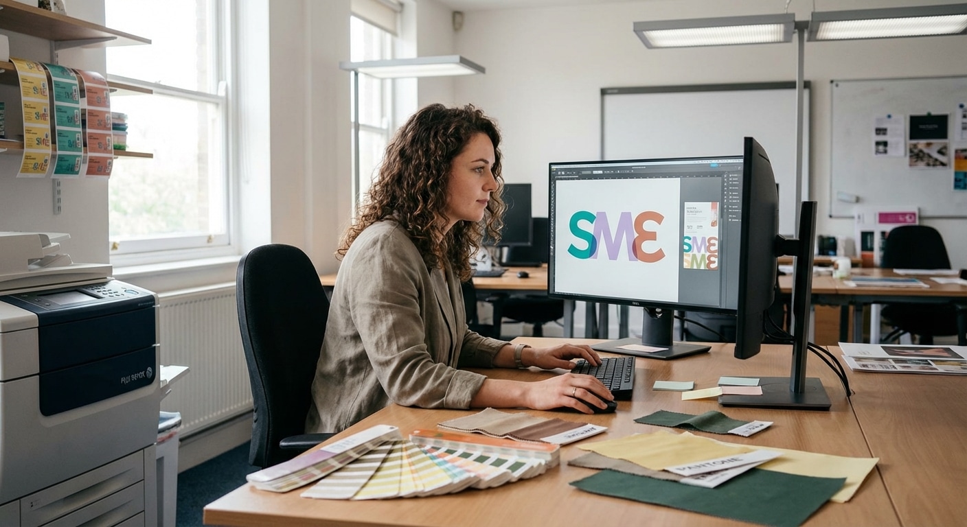 เทรนด์สี 2026! ออกแบบโลโก้และฉลากสินค้าให้ SME ยอดปัง - color-trend-sme-branding-2026