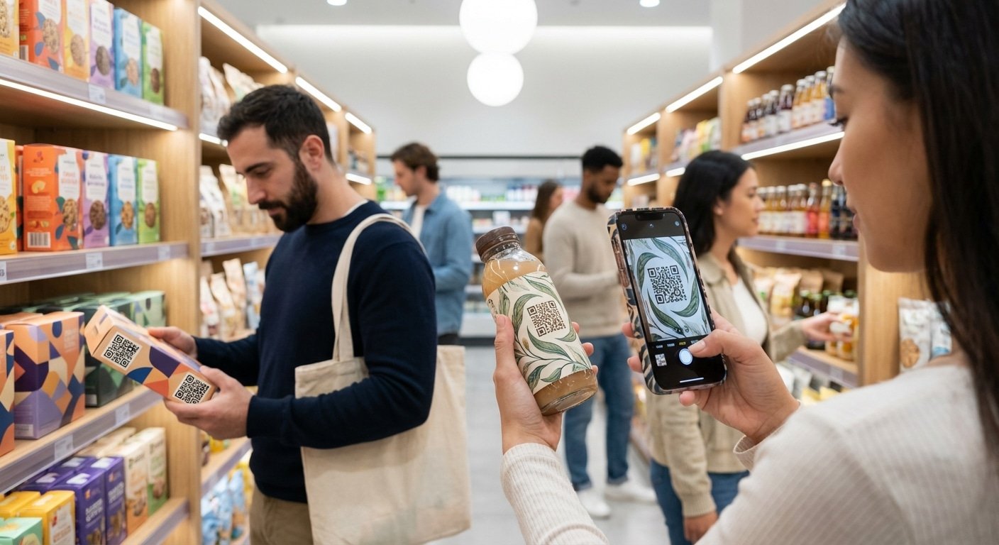 พลิกโฉมแพ็กเกจจิ้ง! 4 ไอเดียฝัง 'QR Code' บนฉลากสินค้าปี 2026 ไม่ใช่แค่แปะ แต่ต้อง 'น่าสแกน' - creative-qr-code-label-design-ideas-2026